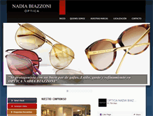 Tablet Screenshot of nadiabiazzoni.com